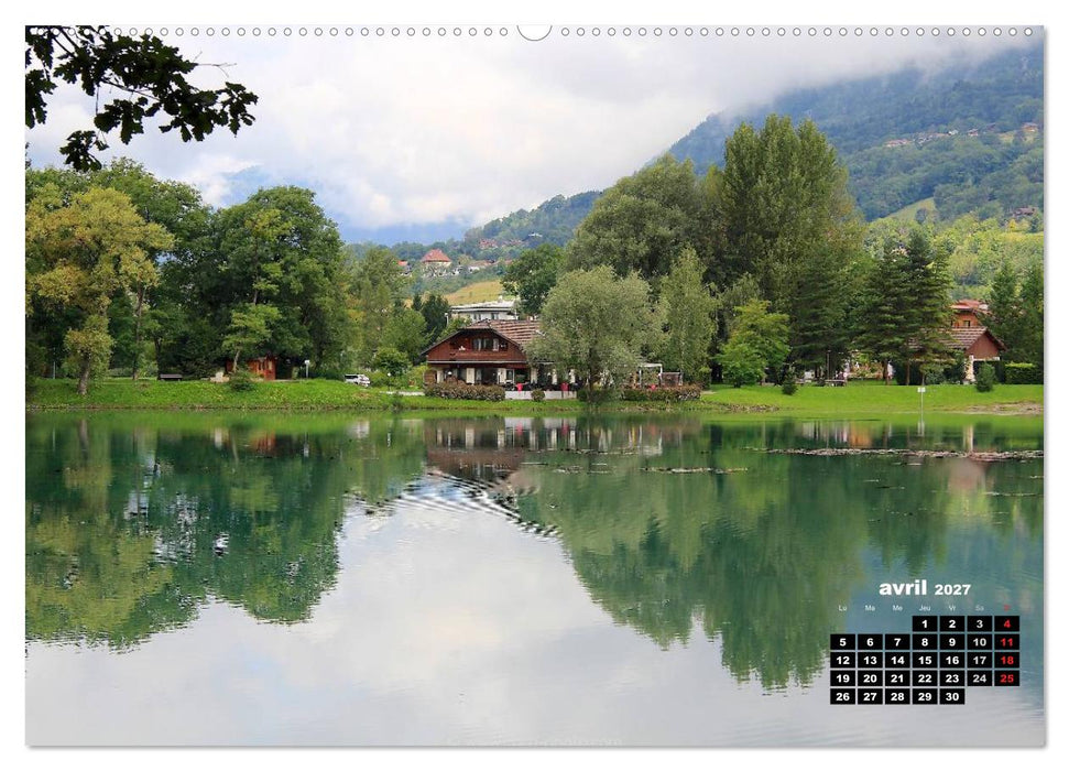 Les paysages de montagne Haute-Savoie (CALVENDO Calendrier supérieur 2027)