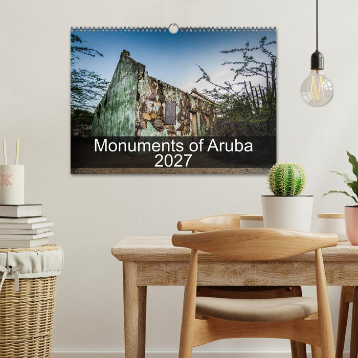 Monuments of Aruba 2027 (CALVENDO Monthly Calendar 2027)