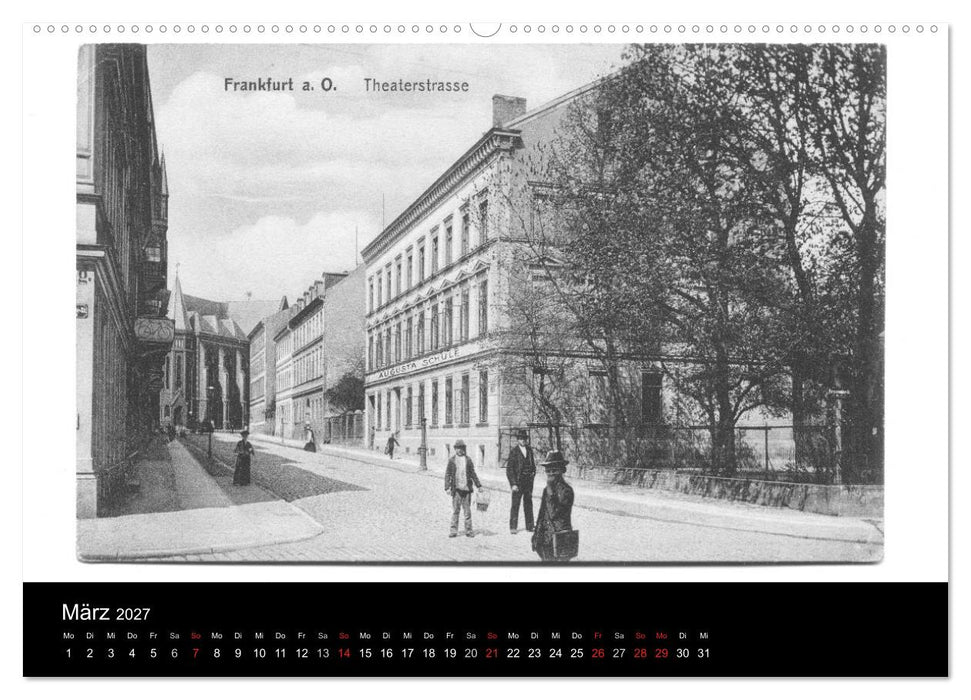 FFO-Geschichten. Historische Ansichtskarten aus Frankfurt (Oder) (CALVENDO Wandkalender 2027)