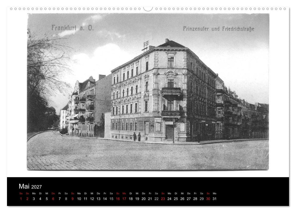 FFO-Geschichten. Historische Ansichtskarten aus Frankfurt (Oder) (CALVENDO Wandkalender 2027)