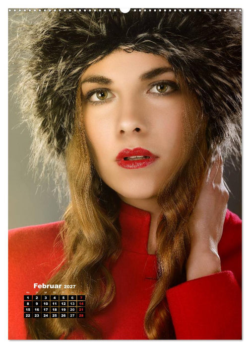 Extrem Make-Up Portraits (CALVENDO Wandkalender 2027)