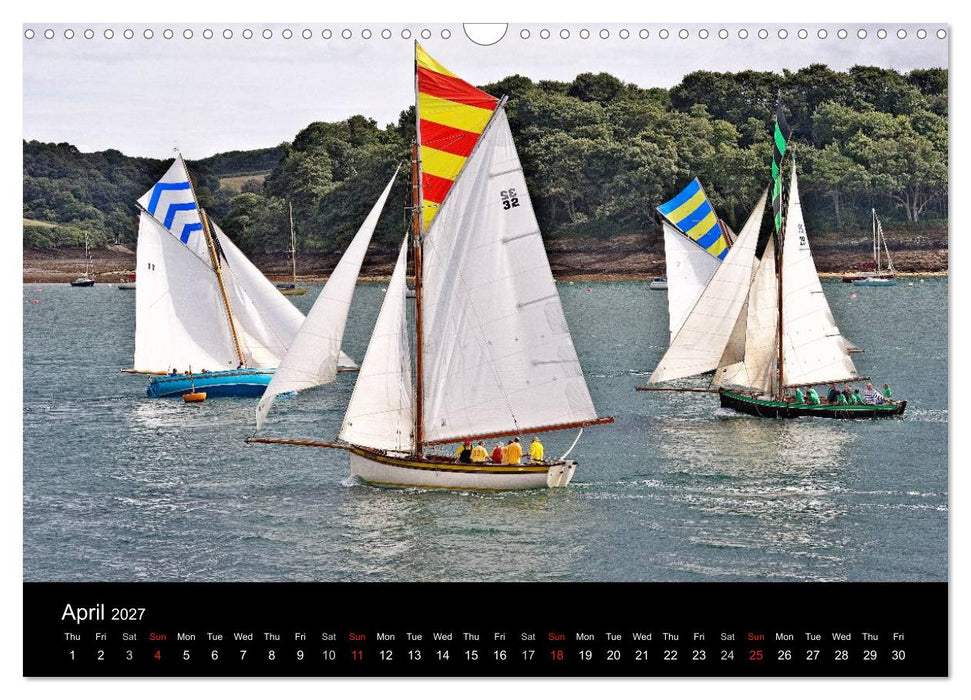 The Beauty of Sailing (CALVENDO Monthly Calendar 2027)