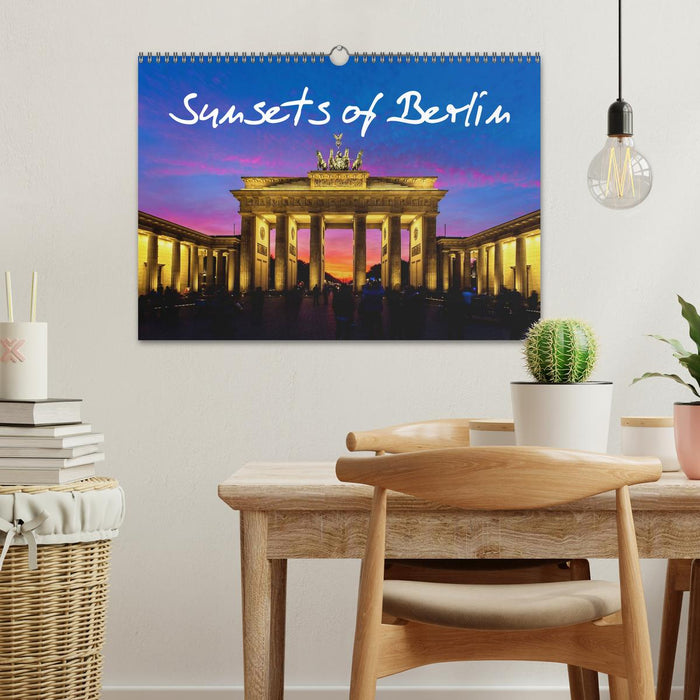 Sunsets of Berlin (CALVENDO Monthly Calendar 2027)