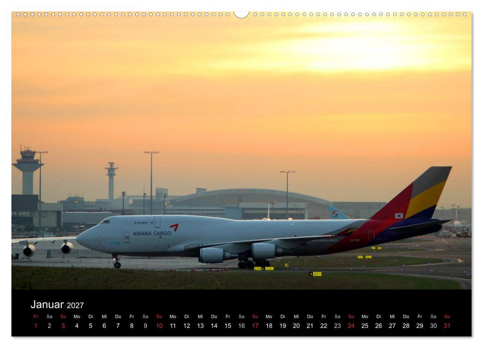 Internationale Frachtflugzeuge (CALVENDO Premium Wandkalender 2027)