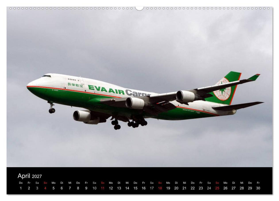 Internationale Frachtflugzeuge (CALVENDO Premium Wandkalender 2027)