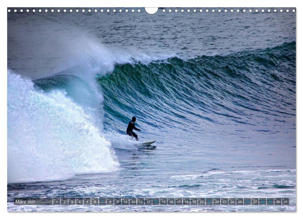 Faszination Surfen (CALVENDO Wandkalender 2027)