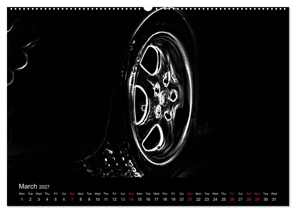 911 Lines (CALVENDO Premium-Calendar 2027)