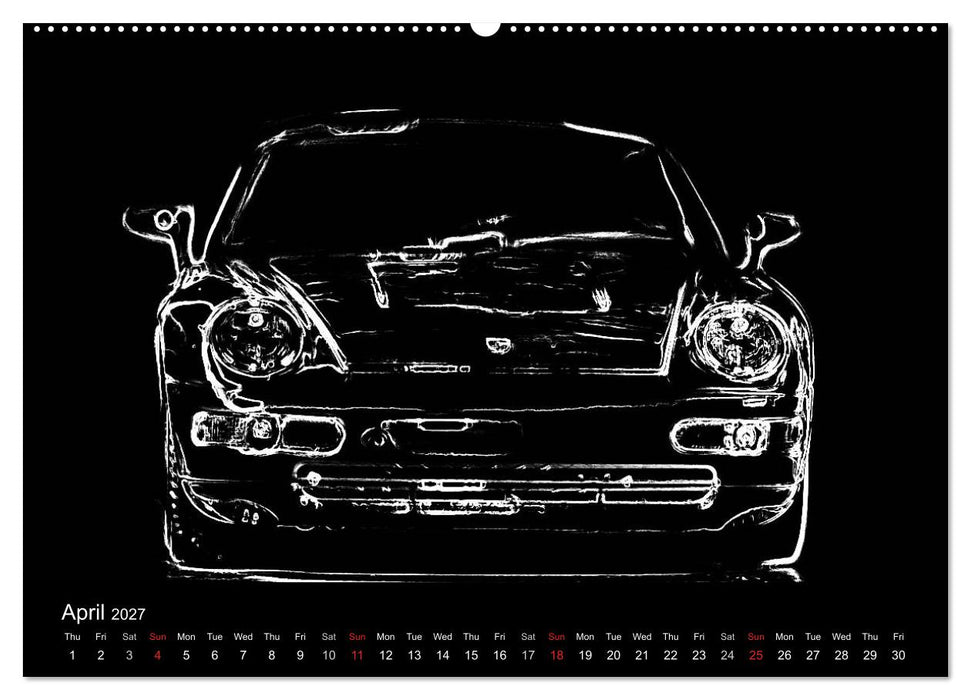 911 Lines (CALVENDO Premium-Calendar 2027)