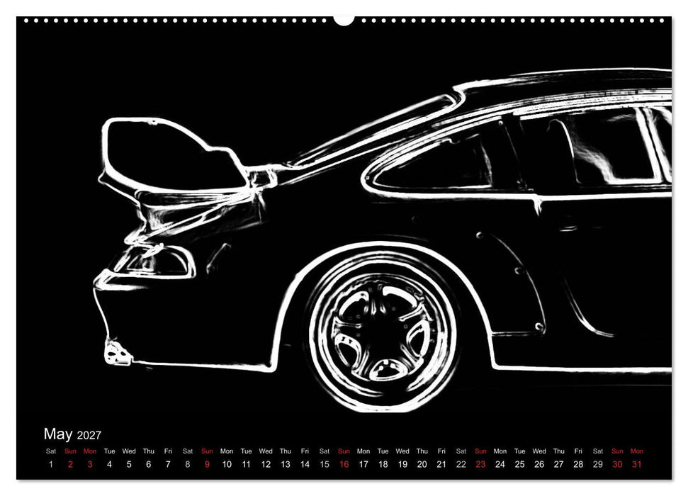 911 Lines (CALVENDO Premium-Calendar 2027)