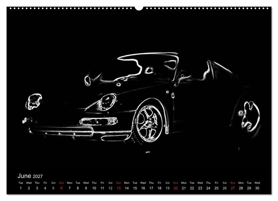 911 Lines (CALVENDO Premium-Calendar 2027)