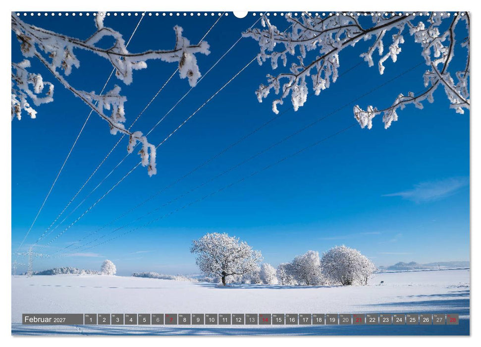 Vogtland - Impressionen (CALVENDO Wandkalender 2027)