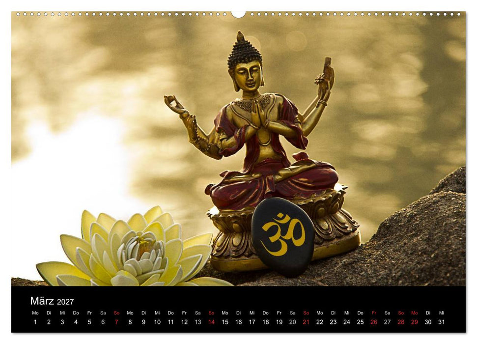 SPIRIT OF ZEN Meditation (CALVENDO Premium Wandkalender 2027)