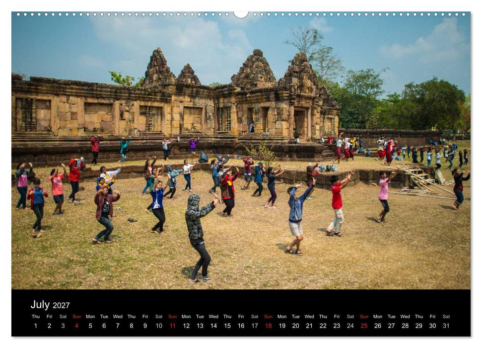 Monuments of Thailand 2027 (CALVENDO Premium-Calendar 2027)