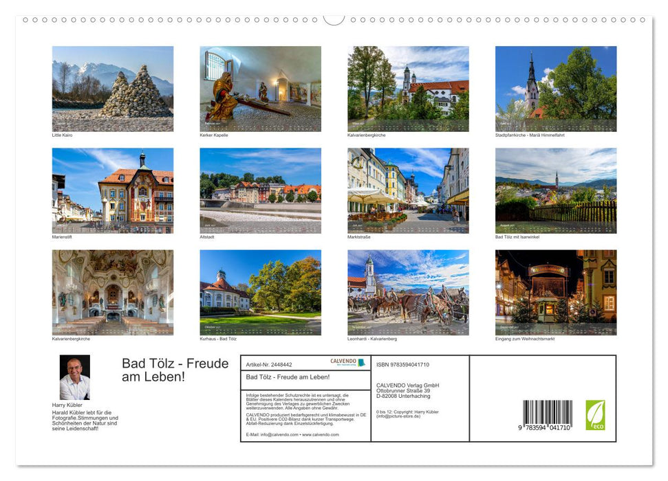 Bad Tölz - Freude am Leben! (CALVENDO Premium Wandkalender 2027)