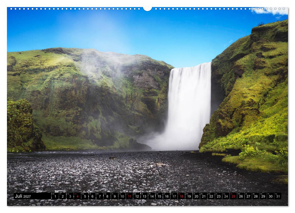 ISLAND 2027 - Faszinierende Landschaften (CALVENDO Premium Wandkalender 2027)