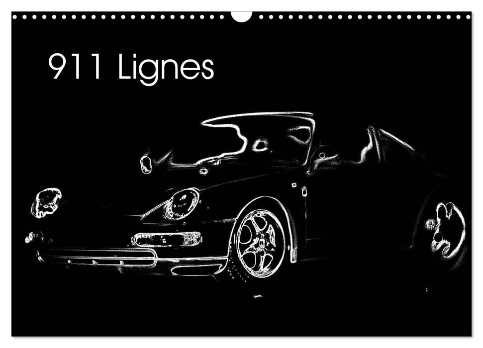 911 Lignes (CALVENDO Calendrier mensuel 2027)