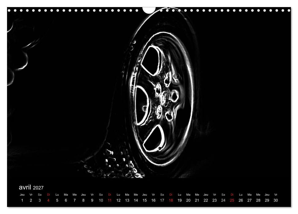 911 Lignes (CALVENDO Calendrier mensuel 2027)
