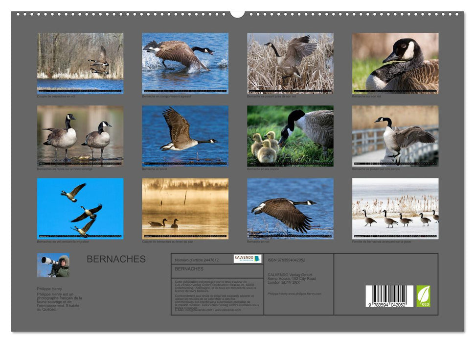 BERNACHES (CALVENDO Calendrier supérieur 2027)