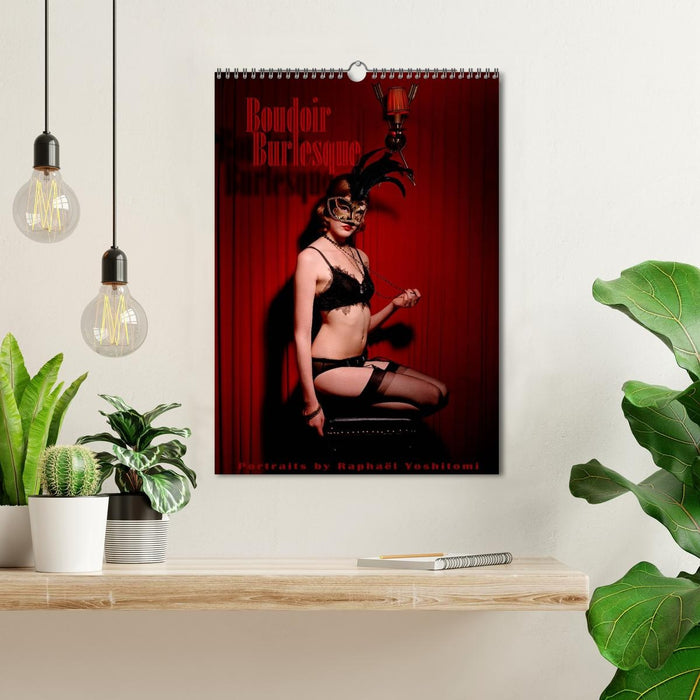 Boudoir Burlesque (CALVENDO Calendrier mensuel 2027)