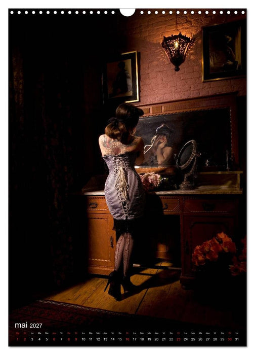 Boudoir Burlesque (CALVENDO Calendrier mensuel 2027)