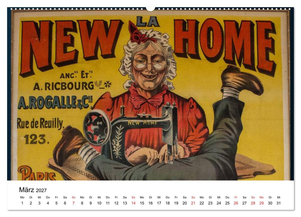 Vintage-Poster aus Theater, Film und Werbung (CALVENDO Premium Wandkalender 2027)