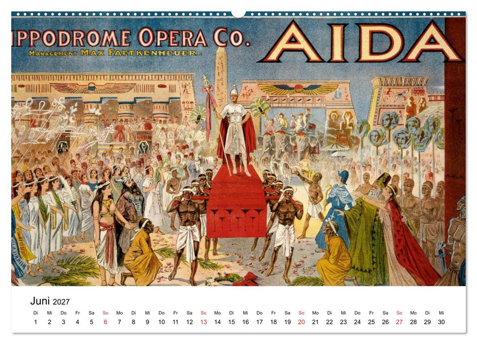Vintage-Poster aus Theater, Film und Werbung (CALVENDO Premium Wandkalender 2027)