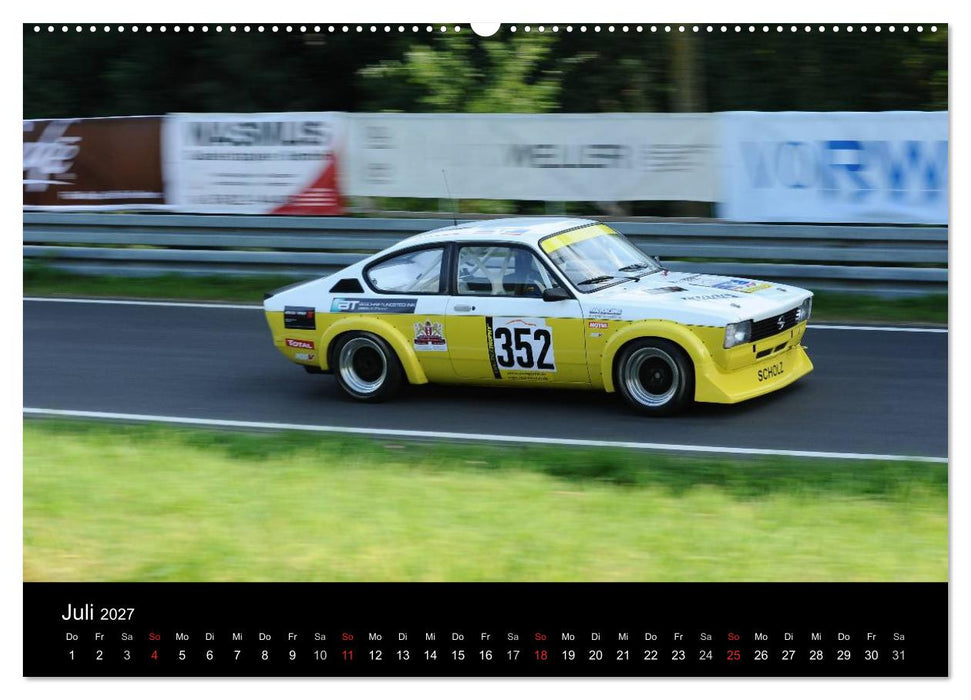 Bergrennen im Opel (CALVENDO Premium Wandkalender 2027)