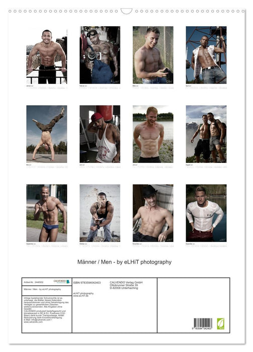Männer / Men - by eLHiT photography (CALVENDO Wandkalender 2027)