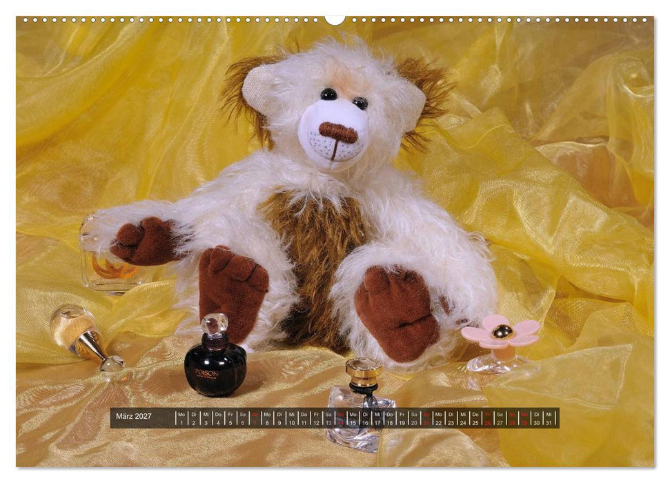 Die Teddys sind los (CALVENDO Premium Wandkalender 2027)