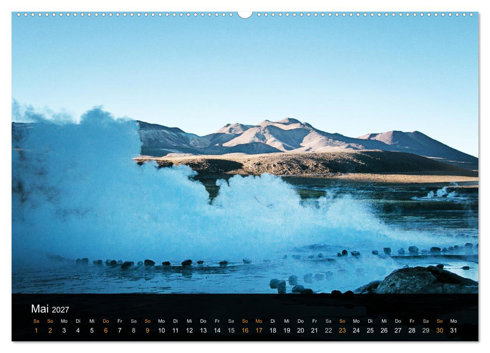 Atacama: Die Wüste im Norden Chiles (CALVENDO Wandkalender 2027)