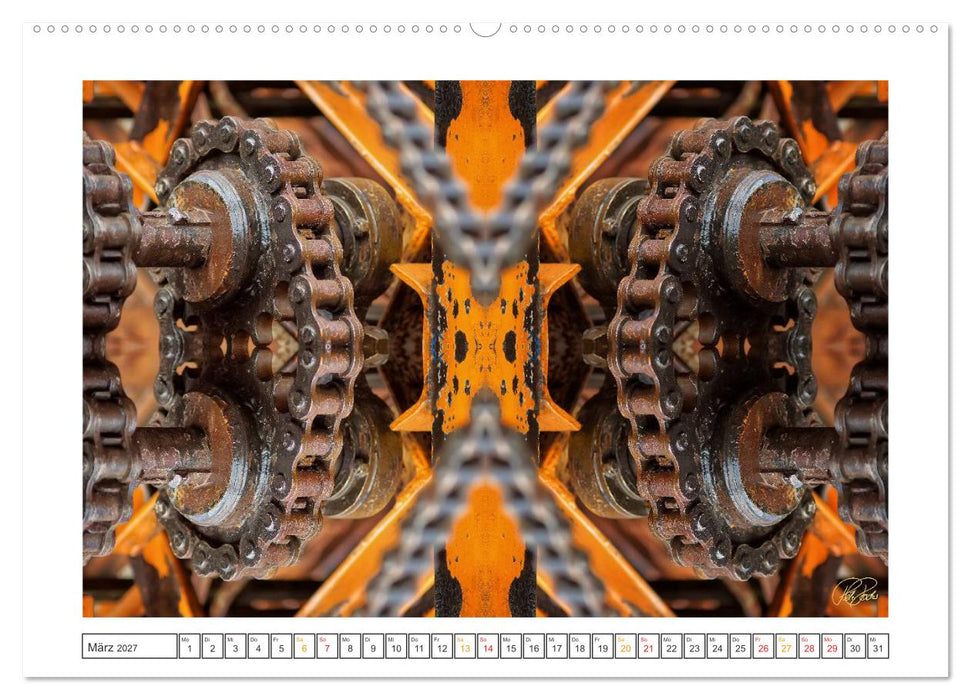 Faszination Spiegelung - Industrie und Technik (CALVENDO Wandkalender 2027)