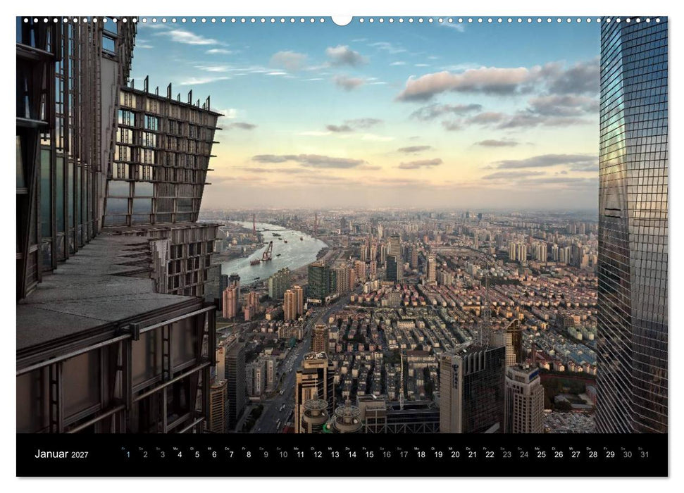 SHANGHAI - ohne Filter (CALVENDO Wandkalender 2027)