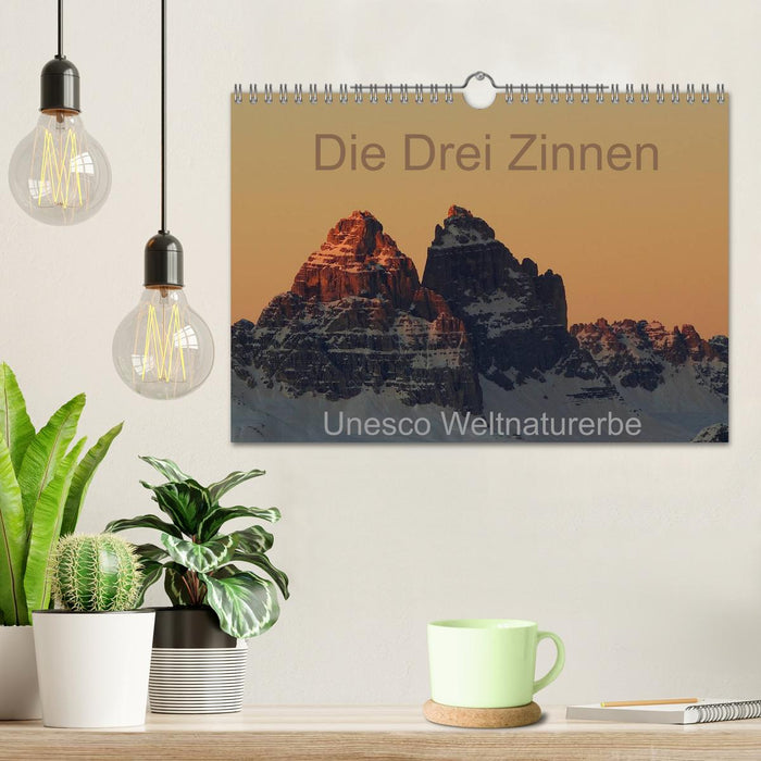 Die Drei Zinnen - Unesco Weltnaturerbe (CALVENDO Wandkalender 2027)