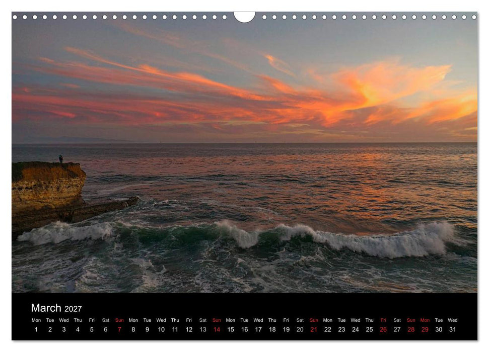 California Coasline (CALVENDO Monthly Calendar 2027)