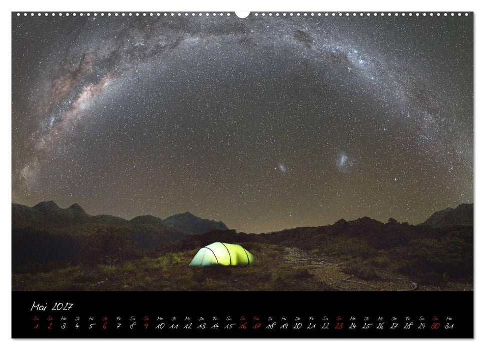 Faszination Milchstraße - eine Reise zu den Nachtlandschaften unserer Erde (CALVENDO Wandkalender 2027)