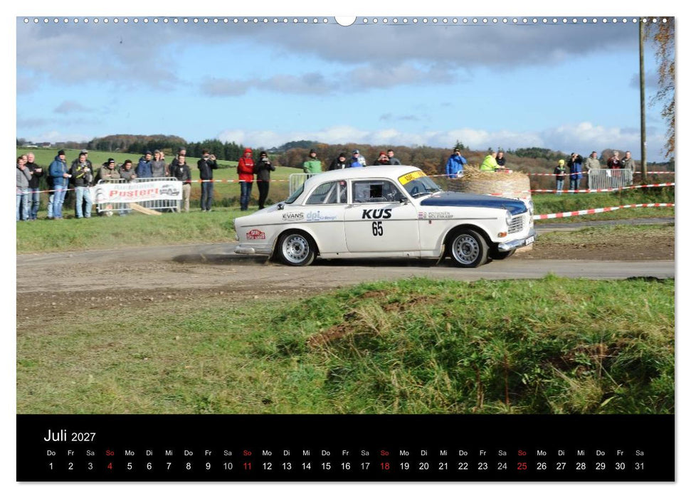 Asphalt und Schotter Rallye (CALVENDO Premium Wandkalender 2027)