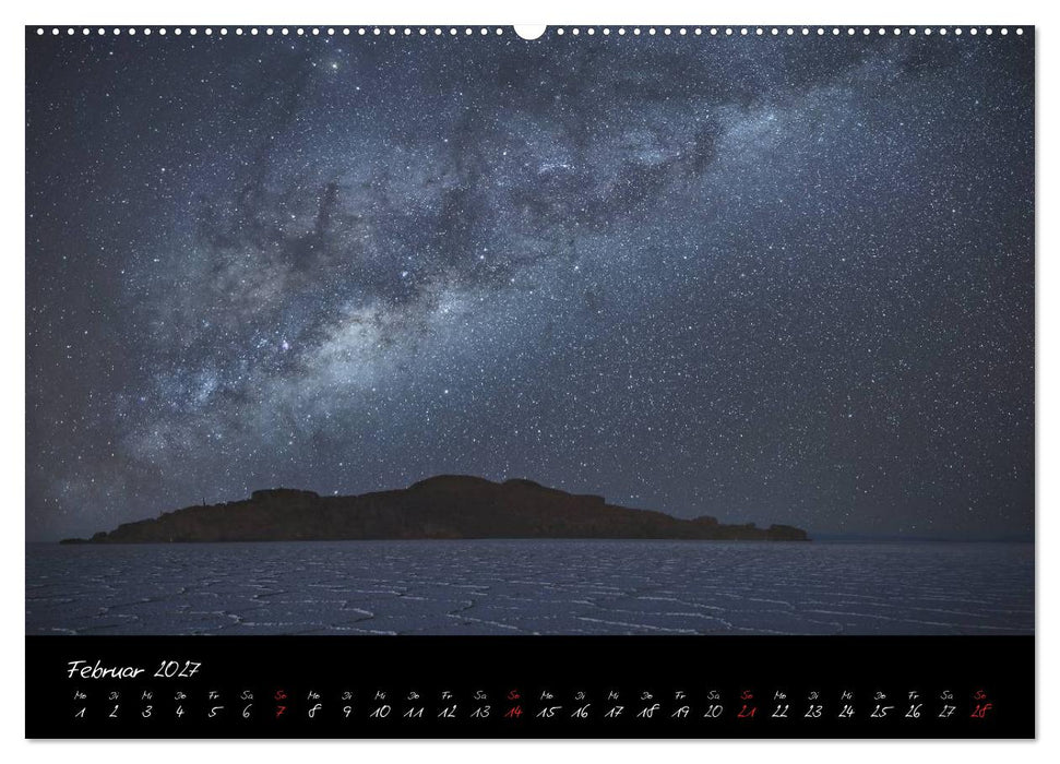 Faszination Milchstraße - eine Reise zu den Nachtlandschaften unserer Erde (CALVENDO Premium Wandkalender 2027)