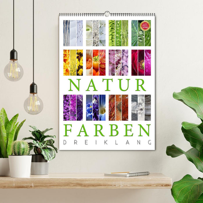 Natur Farben Dreiklang (CALVENDO Wandkalender 2027)