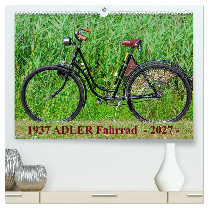 1937 ADLER Fahrrad (CALVENDO Premium Wandkalender 2027)