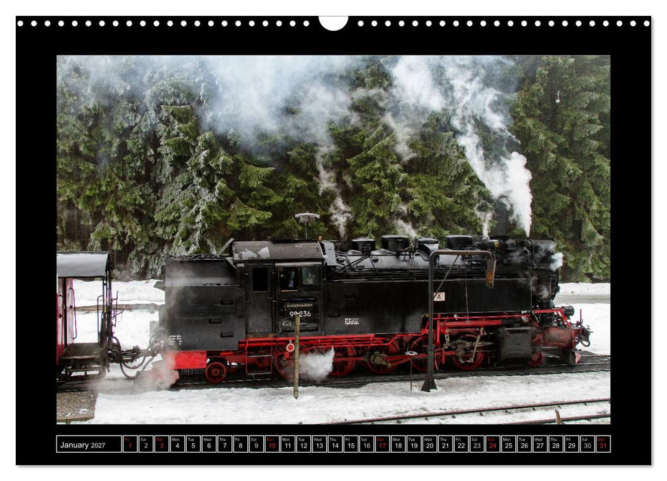 Steam Experience (CALVENDO Monthly Calendar 2027)