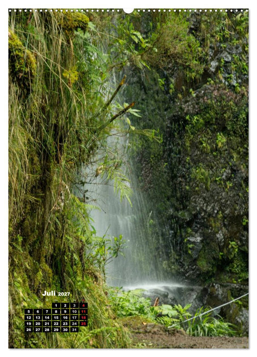 Levadas - Wasserwege auf Madeira (CALVENDO Premium Wandkalender 2027)