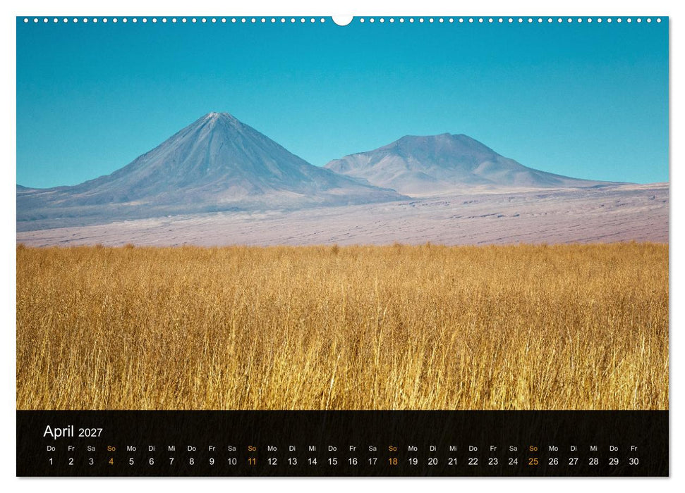 Atacama: Die Wüste im Norden Chiles (CALVENDO Premium Wandkalender 2027)