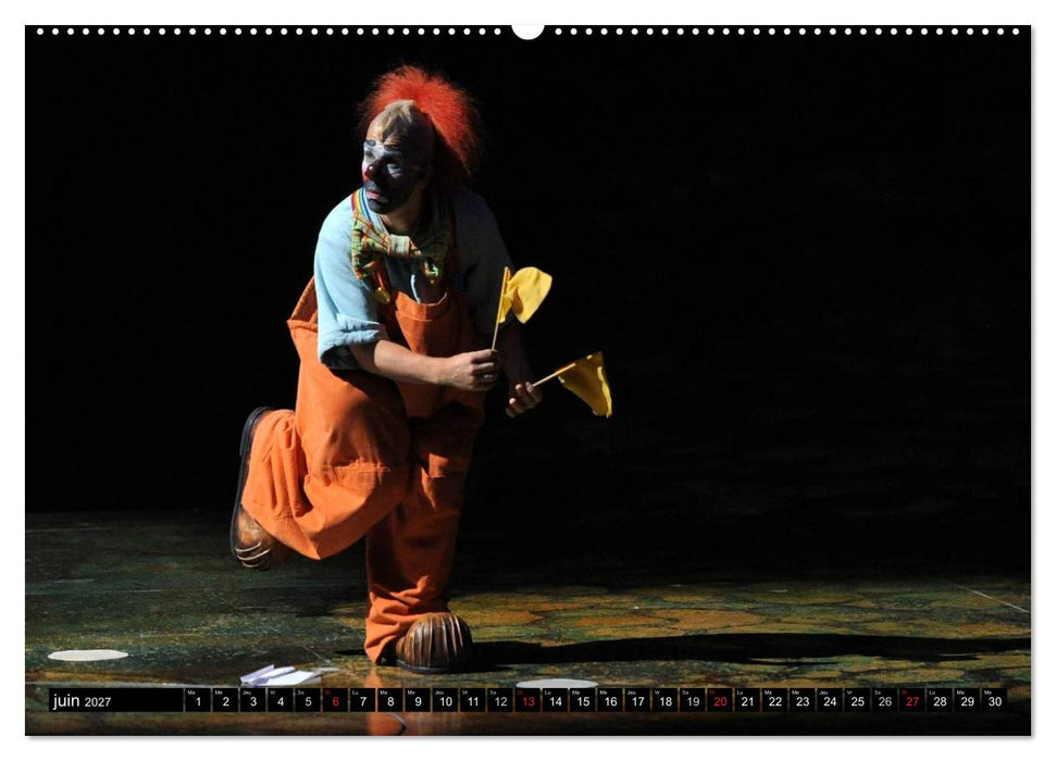 Alegria, Cirque du Soleil (CALVENDO Calendrier supérieur 2027)