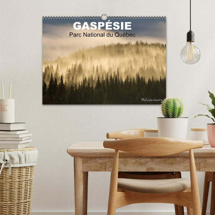 GASPÉSIE. Parc National du Québec (CALVENDO Calendrier mensuel 2027)