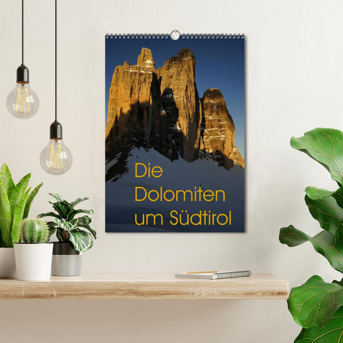 Die Dolomiten um Südtirol (CALVENDO Wandkalender 2027)