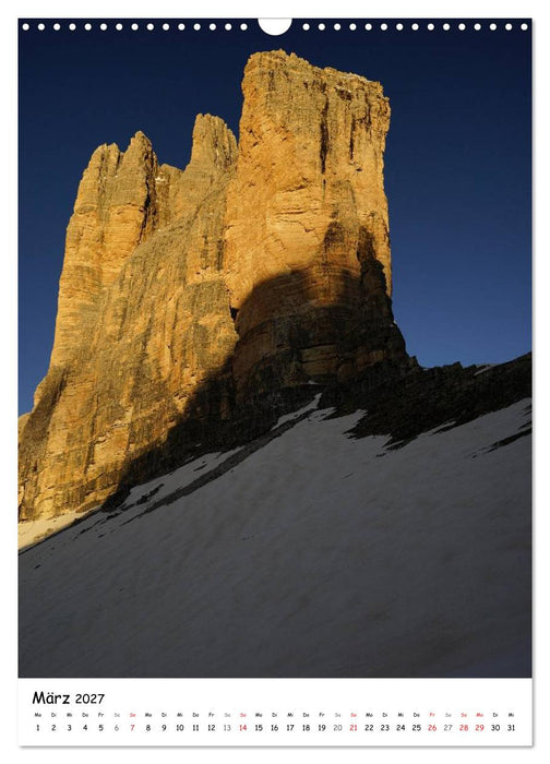 Die Dolomiten um Südtirol (CALVENDO Wandkalender 2027)