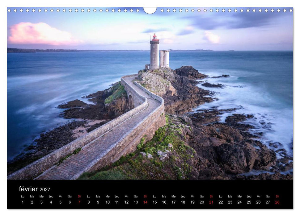 Lumières de Bretagne (CALVENDO Calendrier mensuel 2027)