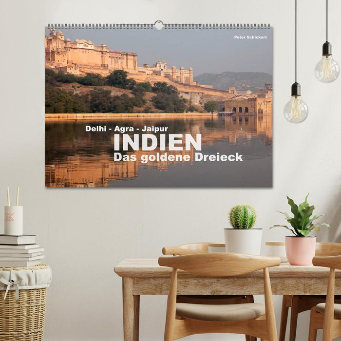 Indien - das goldene Dreieck, Delhi-Agra-Jaipur (CALVENDO Wandkalender 2027)