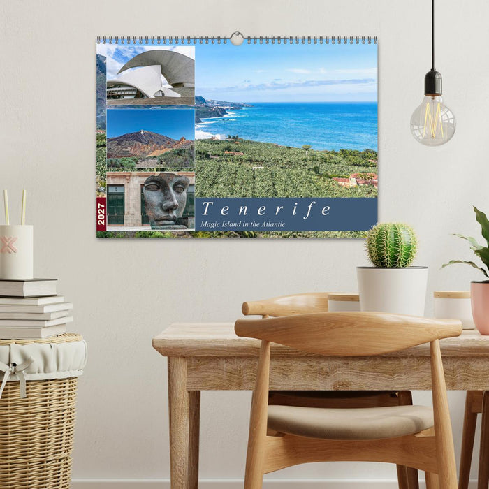 Tenerife - Magic Island in the Atlantic (CALVENDO Monthly Calendar 2027)
