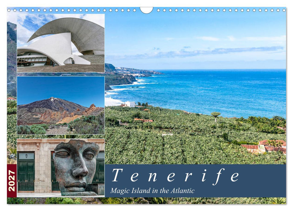 Tenerife - Magic Island in the Atlantic (CALVENDO Monthly Calendar 2027)